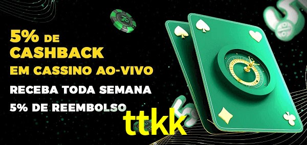 Promoções do cassino ao Vivo ttkk